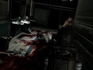 I come out and point my gun in the center of the room, but beast is gone